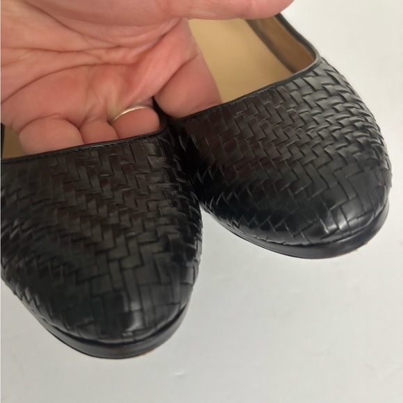 Cole Haan black woven heels - Picture 7 of 15